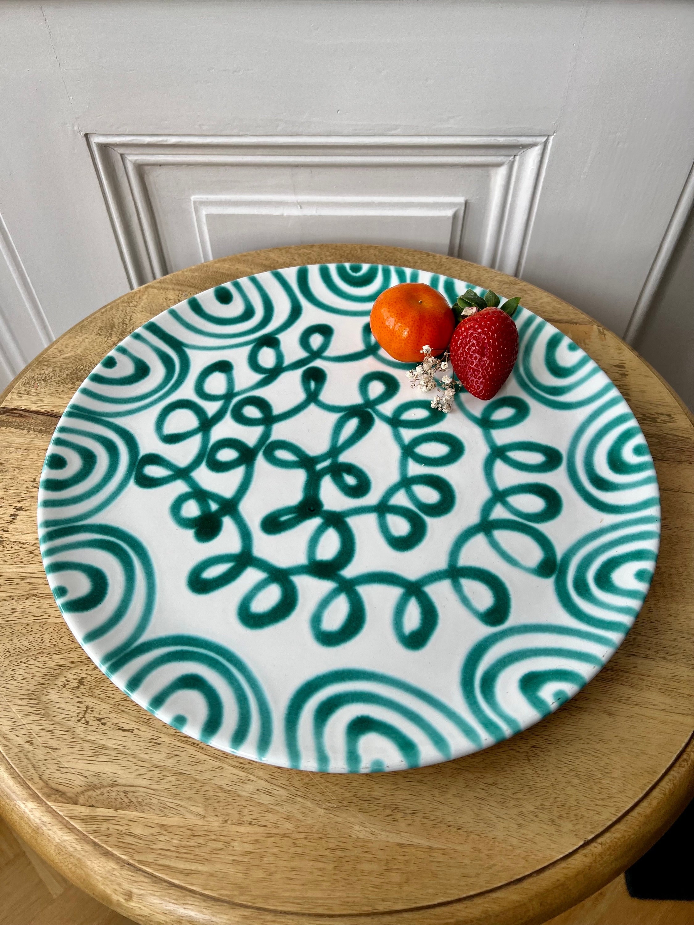 Gmundner Keramik Assiette à Pâtes Gourmet Hirsch