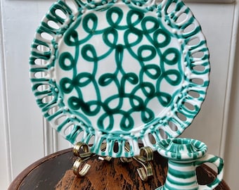 Gmundner Keramik Austria/gmunden Pottery Austria. Vintage Plate