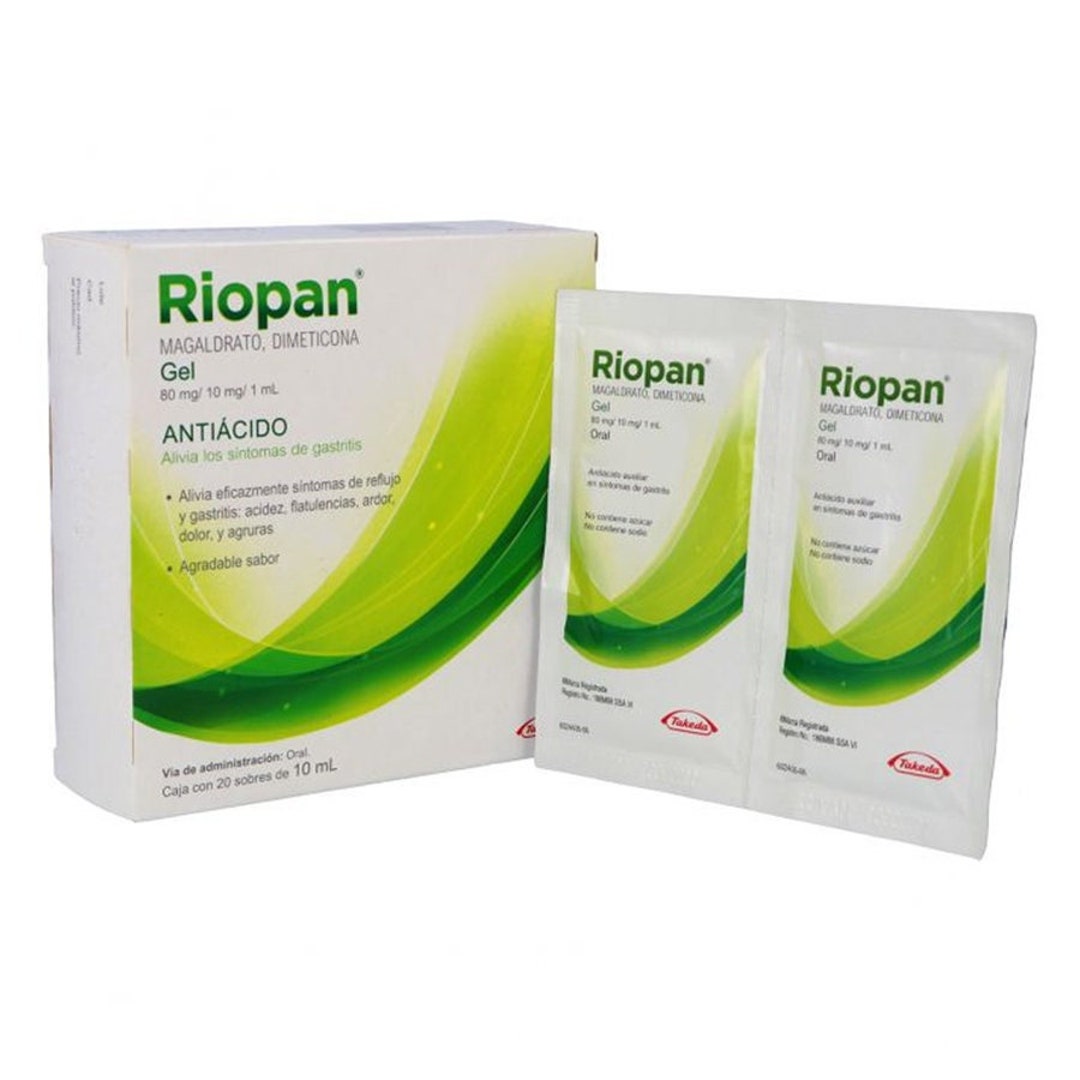 RIOPAN Antiacid Gastritis Heartburn Relief Gel 20C / 10 ML Etsy
