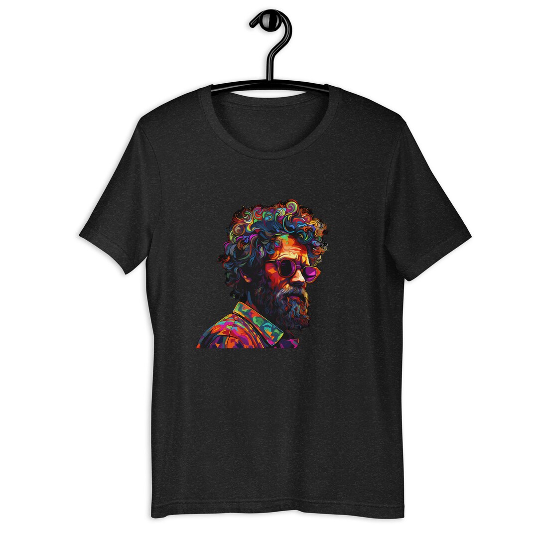 Terence McKenna Culture Psychedelic Drug Unisex Tee Shirt Men's Black T- Shirt S