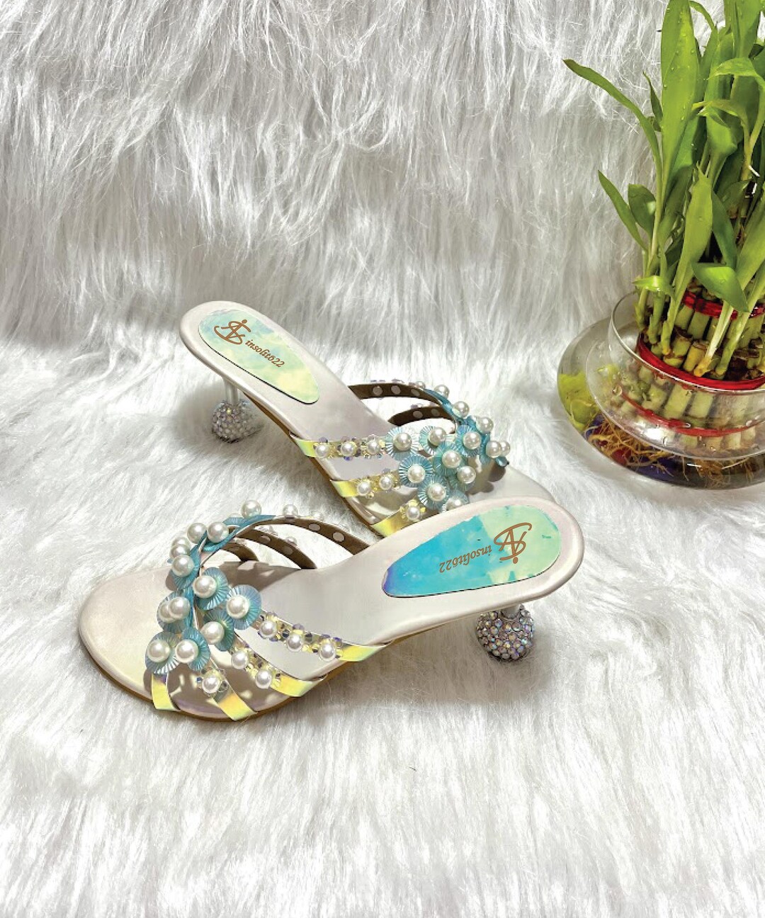 Luxe R Sandal Crystal