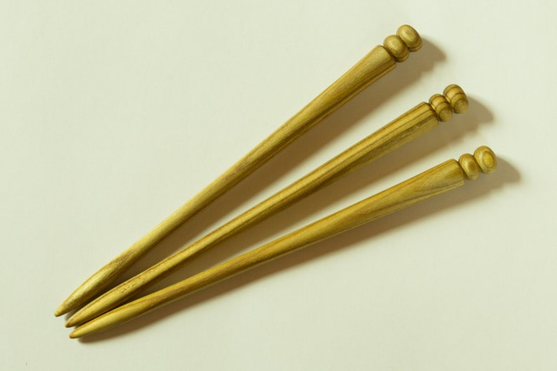 Wooden hairpin for adults Essigbaum