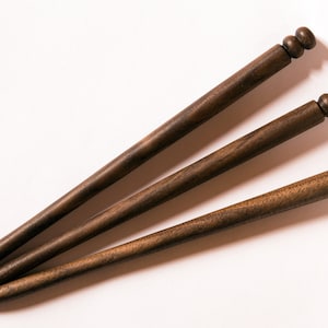 Wooden hairpin for adults Amerik. Walnuss