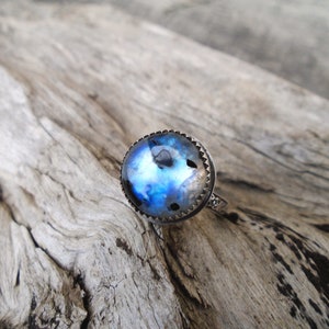 Moonstone Sterling Silver ring 7