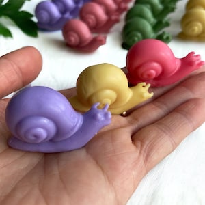 5-40 pezzi Mini saponi a forma di lumache da giardino in grandi quantità Bomboniere per feste di compleanno per bambini Decorazioni per esterni Idee regalo per giardinieri Apprezzamento degli ospiti