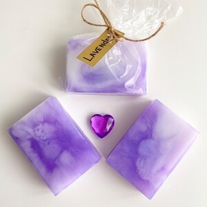 Lavender soap favors, lavender soap bar, lavender soaps, floral soap, vegan soap bar, organic soap bar, Homemade soap, glycerin soap, essential oil soap.