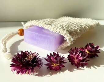 Lavender organic vegan soap bar gift box favors for her Homemade glycerin soap Skincare routine.