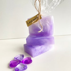 Lavender soap favors, lavender soap bar, lavender soaps, floral soap, vegan soap bar, organic soap bar, Homemade soap, glycerin soap, essential oil soap.