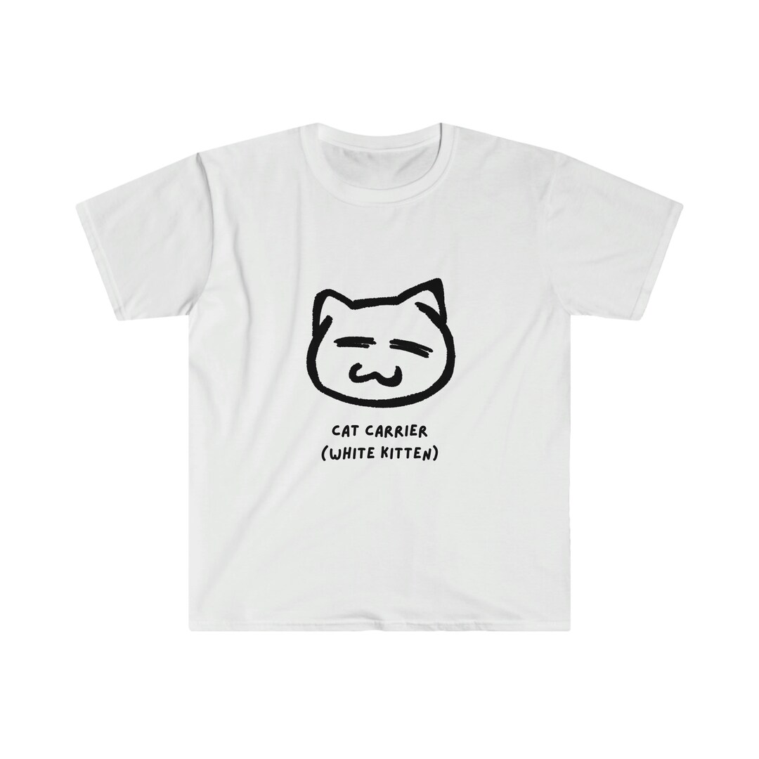 Cat Carrier white Kitten World of Warcraft Gaming Tshirt Etsy