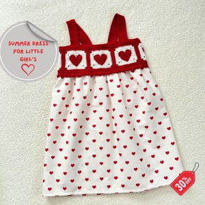 Crochet Handmade Summer Dress For Little Girl,Crochet Top-Fabric