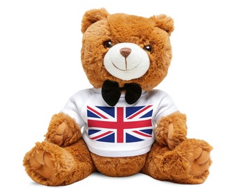 Ours en peluche, ours en peluche anglais, cadeau pour enfant