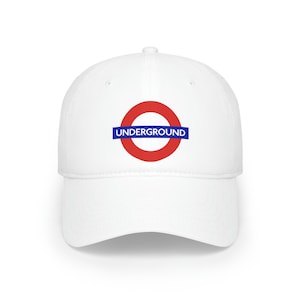Berretto da baseball, metropolitana di Londra, berretto da baseball a basso profilo