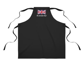 Tablier de chef, tablier de cuisine drapeau britannique