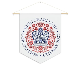 Fanion de bannière, fanion de couronnement, bannière de couronnement, cadeaux britanniques