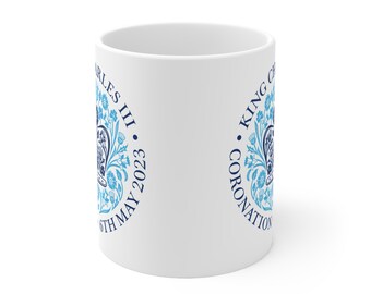 Tasse à café, tasse du couronnement du roi Charles
