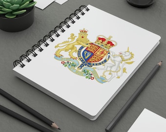 Carnet, Journal, Carnet d'insignes royaux britanniques