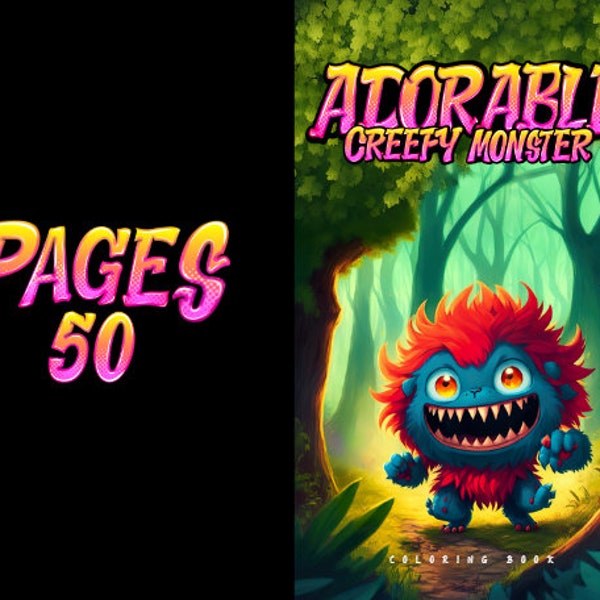 Monster Book - Etsy