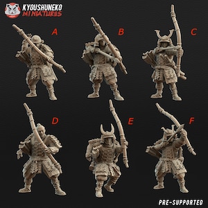 Bowman - Japanese Samurai - Kyoushuneko Miniatures