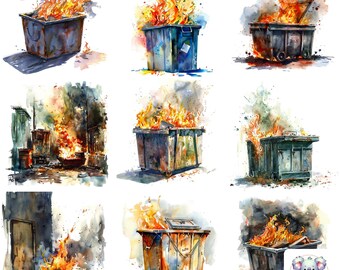 24 hochauflösende Satire Illustrationen (Digitaler Download)