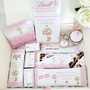 Personalized gourmet birthday box, gourmet box, gift box, birthday gift, personalized chocolate, personalized box