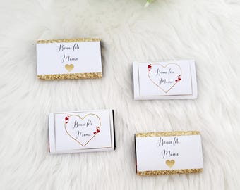 Personalized mini chocolate, personalized chocolate, personalized confectionery, chocolate to offer