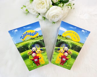 Personalized popcorn box, children&#39;s birthday, personalized confectionery, personalized stationery, personalized candies