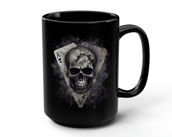 Tasse Ace Of Skull, 15 oz