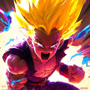 Dragonball Z Son Gohan, Gohan Trunks Goku Vegeta Super Saiya, goku, child,  food, hat png