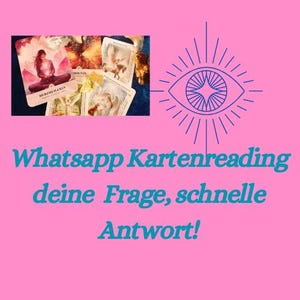Whatsapp kaartlezen! Uw vraag, snel antwoord! -Kaartlezen, spirituele begeleiding, lifecoaching