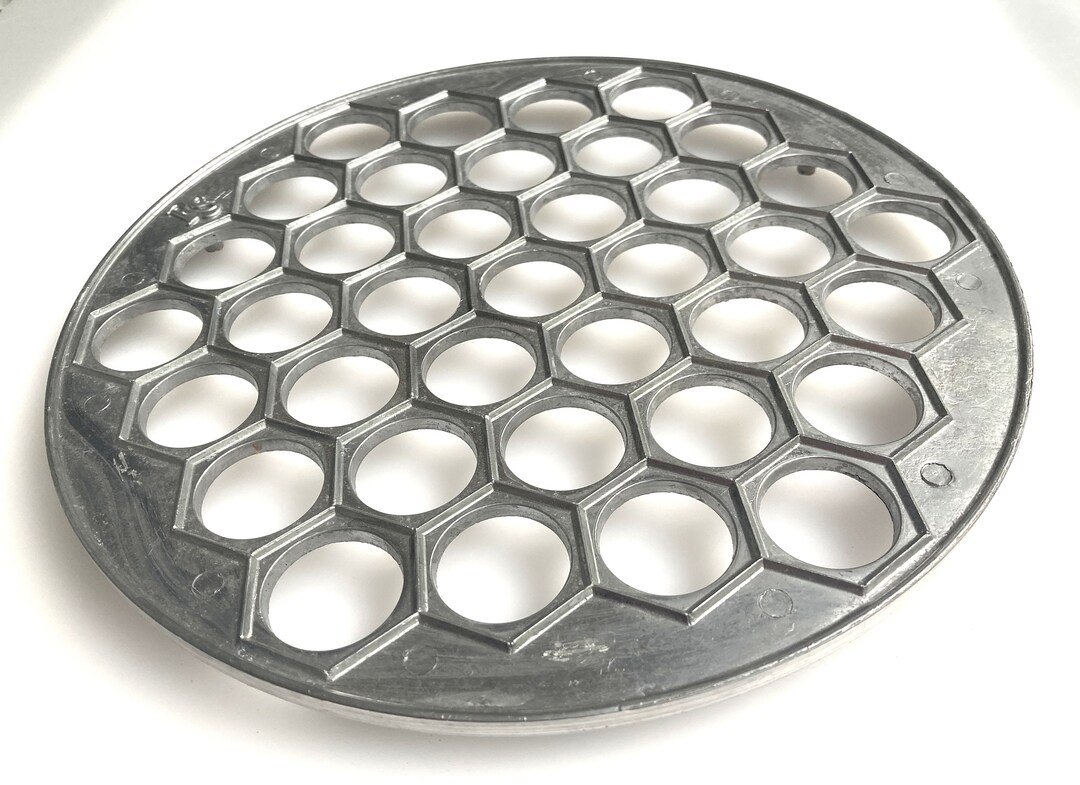 Moule à Dumplings 37 Trous – Presse à Raviolis En Aluminium, Fabrication Facile & Rapide