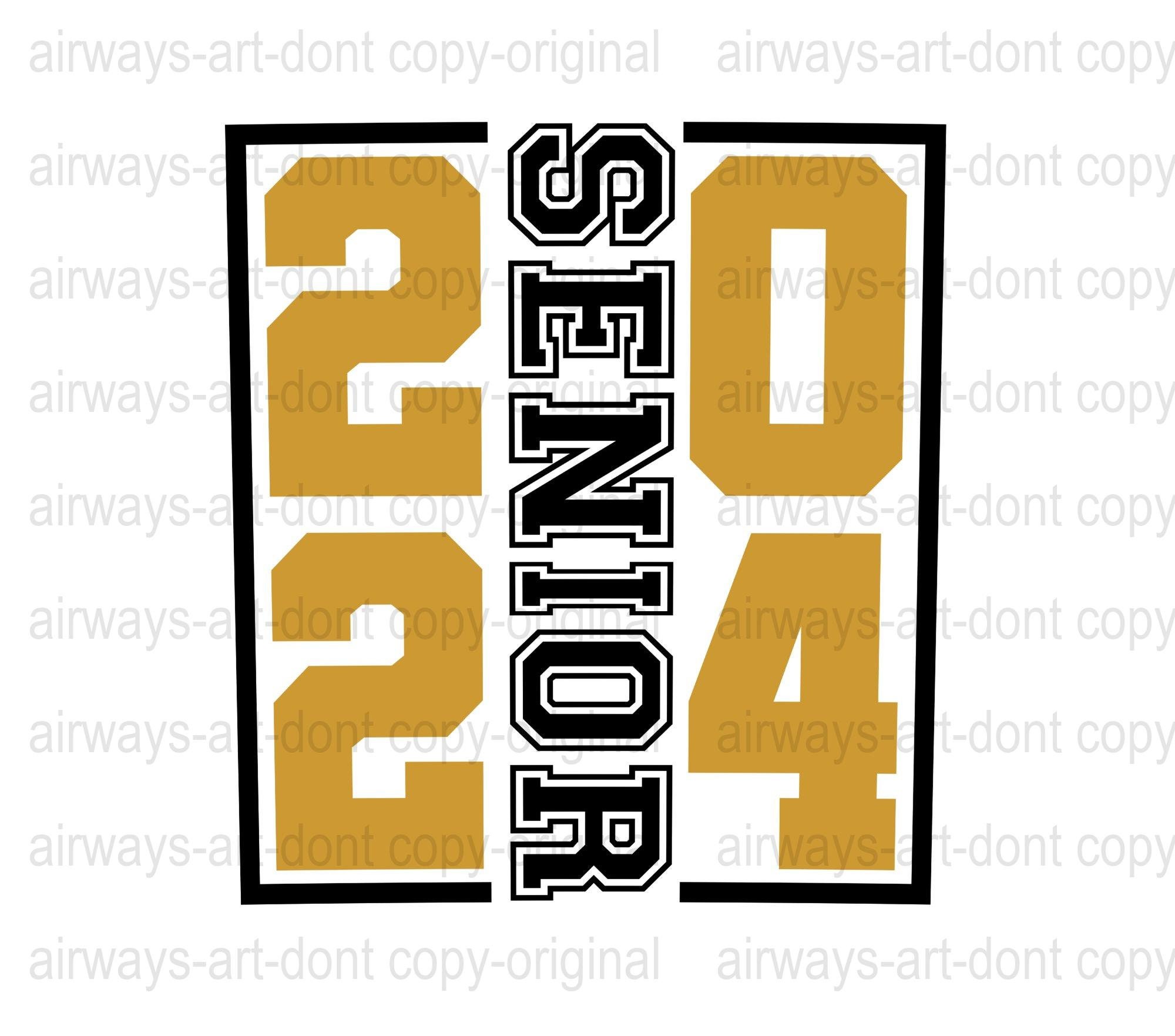 Senior Class of 2024 PNG, Graduation Year 2024 Digital Download, High ...