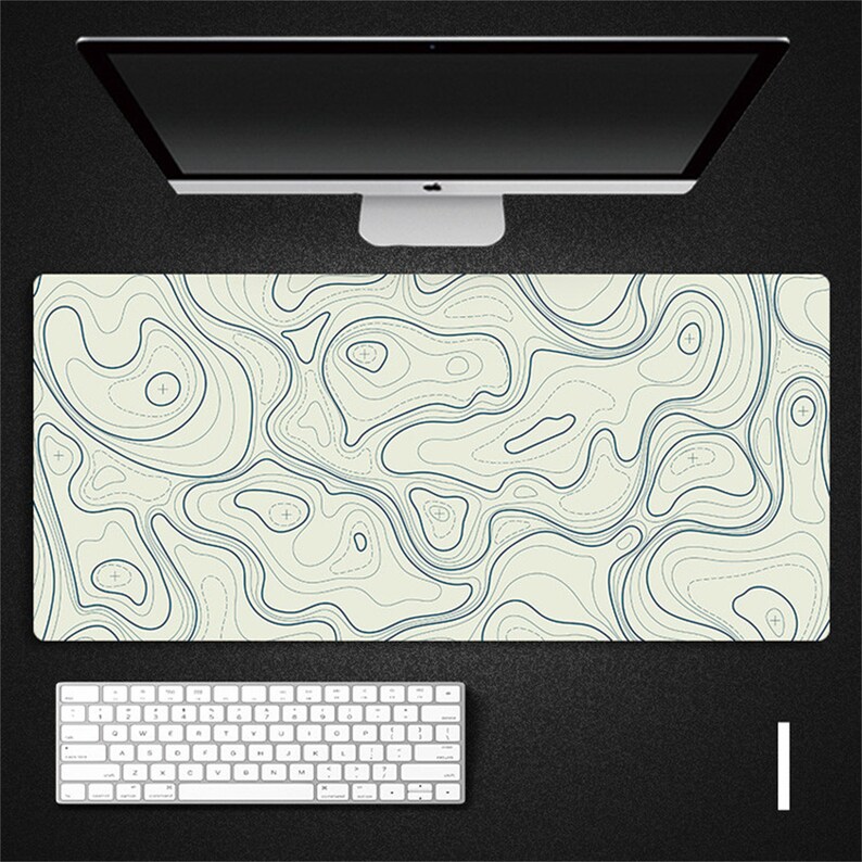 Simple Texture Mouse Pad Techsource Mousepad Silicone Mouse Etsy
