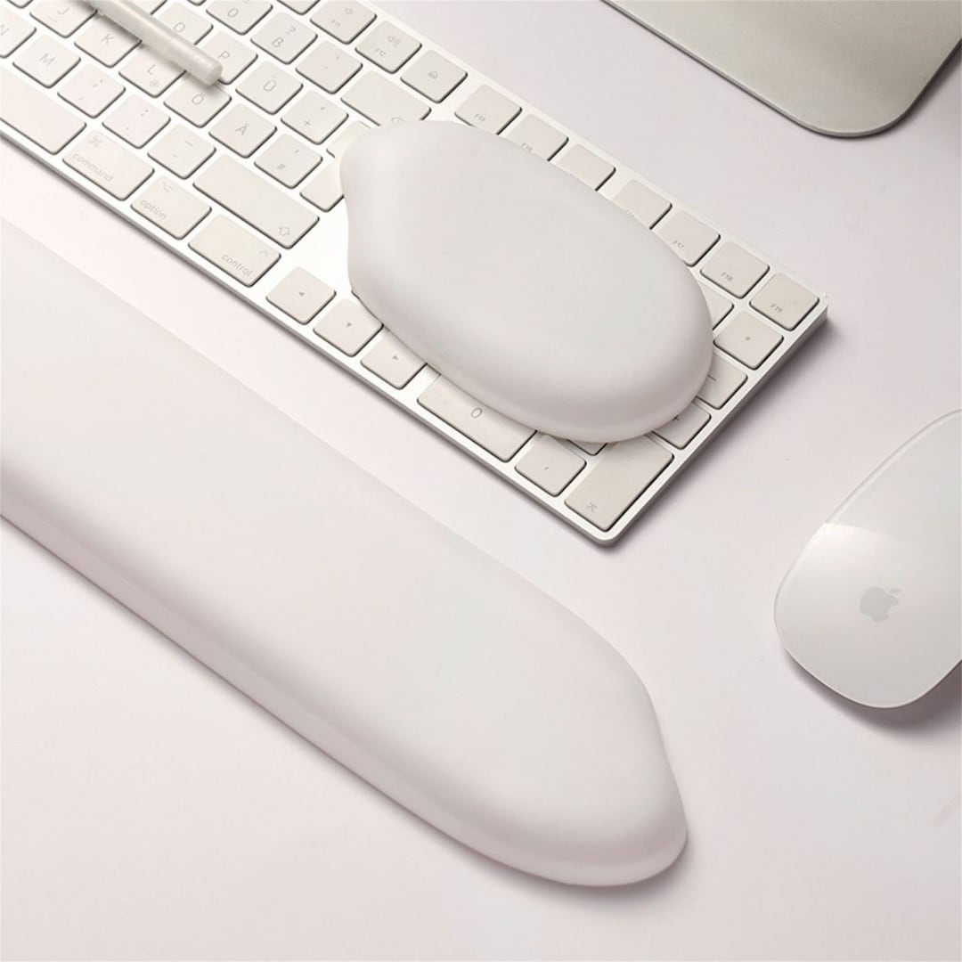 Rice Shape Keyboard Wrist Rest White Hand Rest Black Hand - Etsy Australia