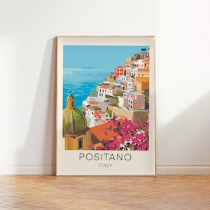 Positano Poster Digital Download