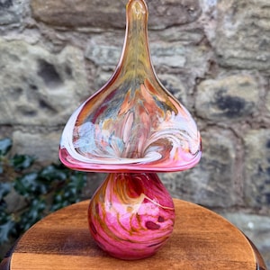 ALUM BAY GLASS フラワーベース Alum Bay Glass Vase - Etsy