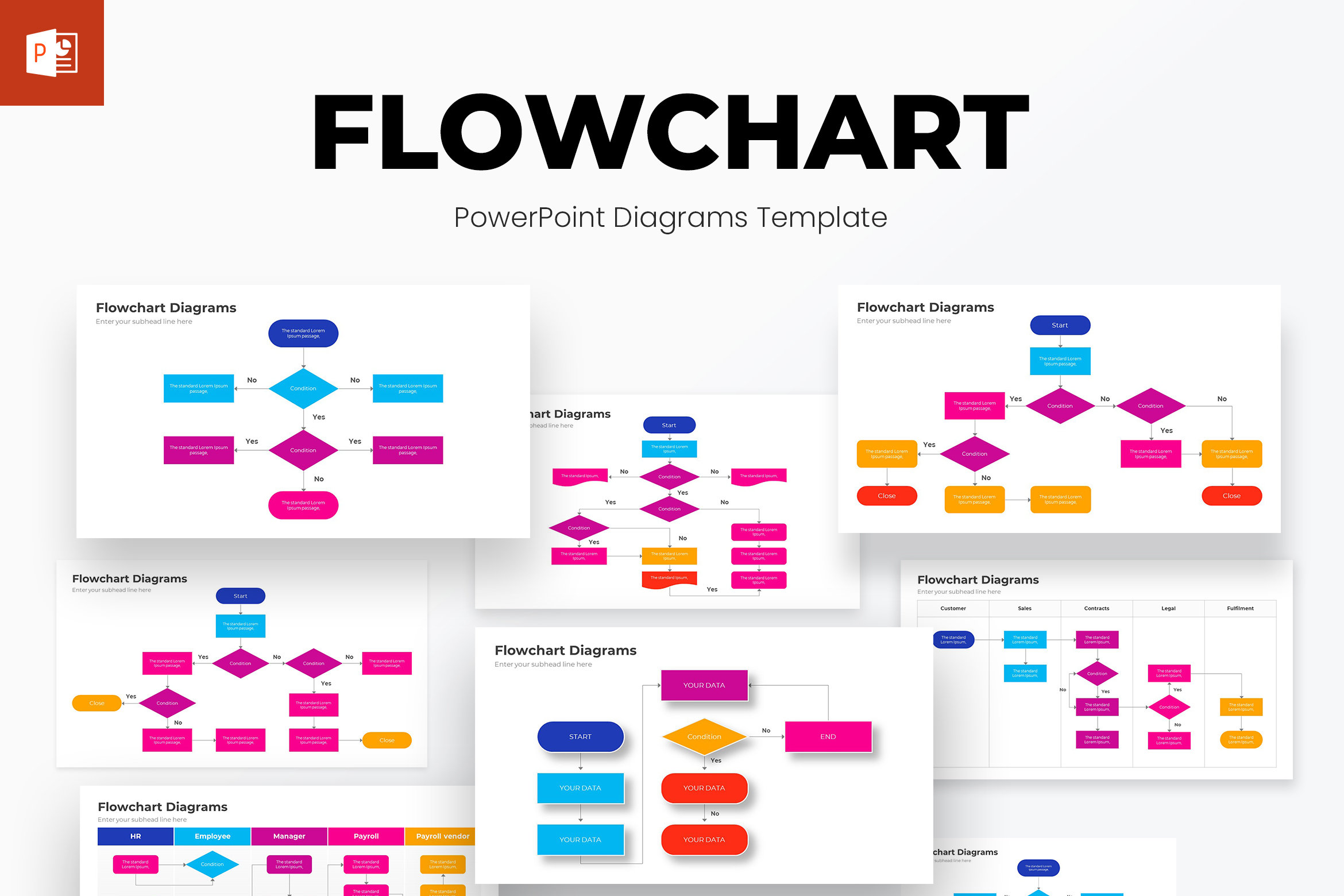 Flowchart Powerpoint Template