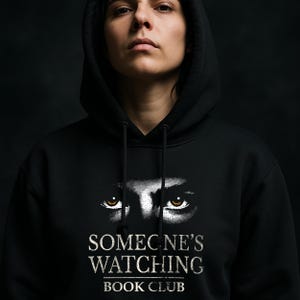 Gothic Dark Academia Hoodie: Thriller Book Club Apparel