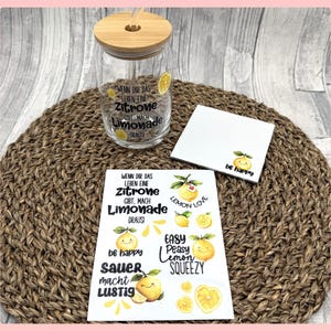 Rub-On I Rubon, LEMON LOVE, randlos, A6, versch. zur Auswahl, z.B.., Zitrone, Rubon, Rub Ons, z.B. f. Raysin / Keraflott -weitere im Shop!
