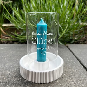 Kerzenfolie SCHÖNE SPRÜCHE XL für Kerzengläser/Windlichter
