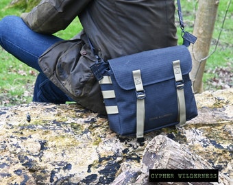 Cypher Messenger Bag - midnight black/olive