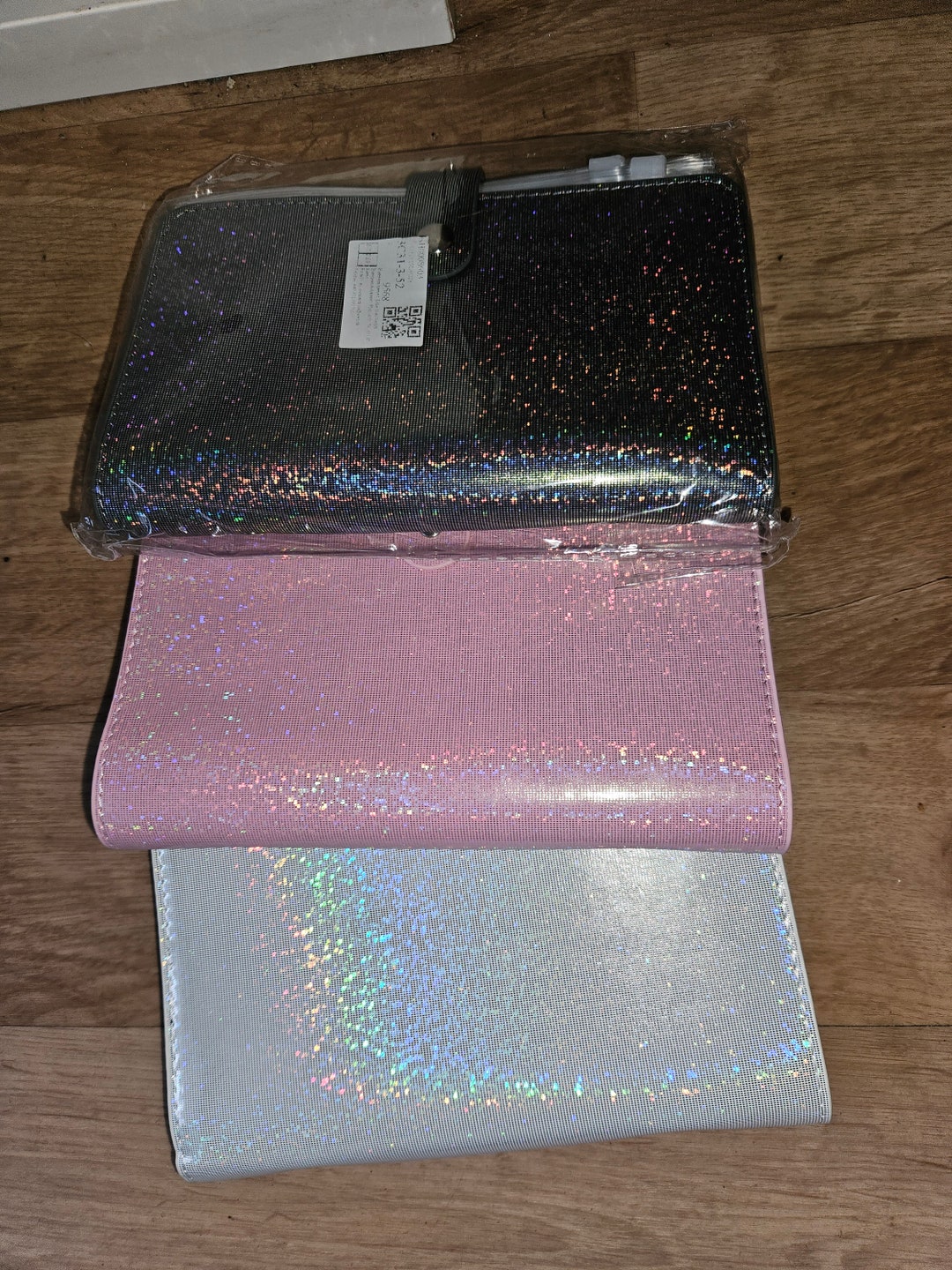 A6 Glitter Binder Etsy