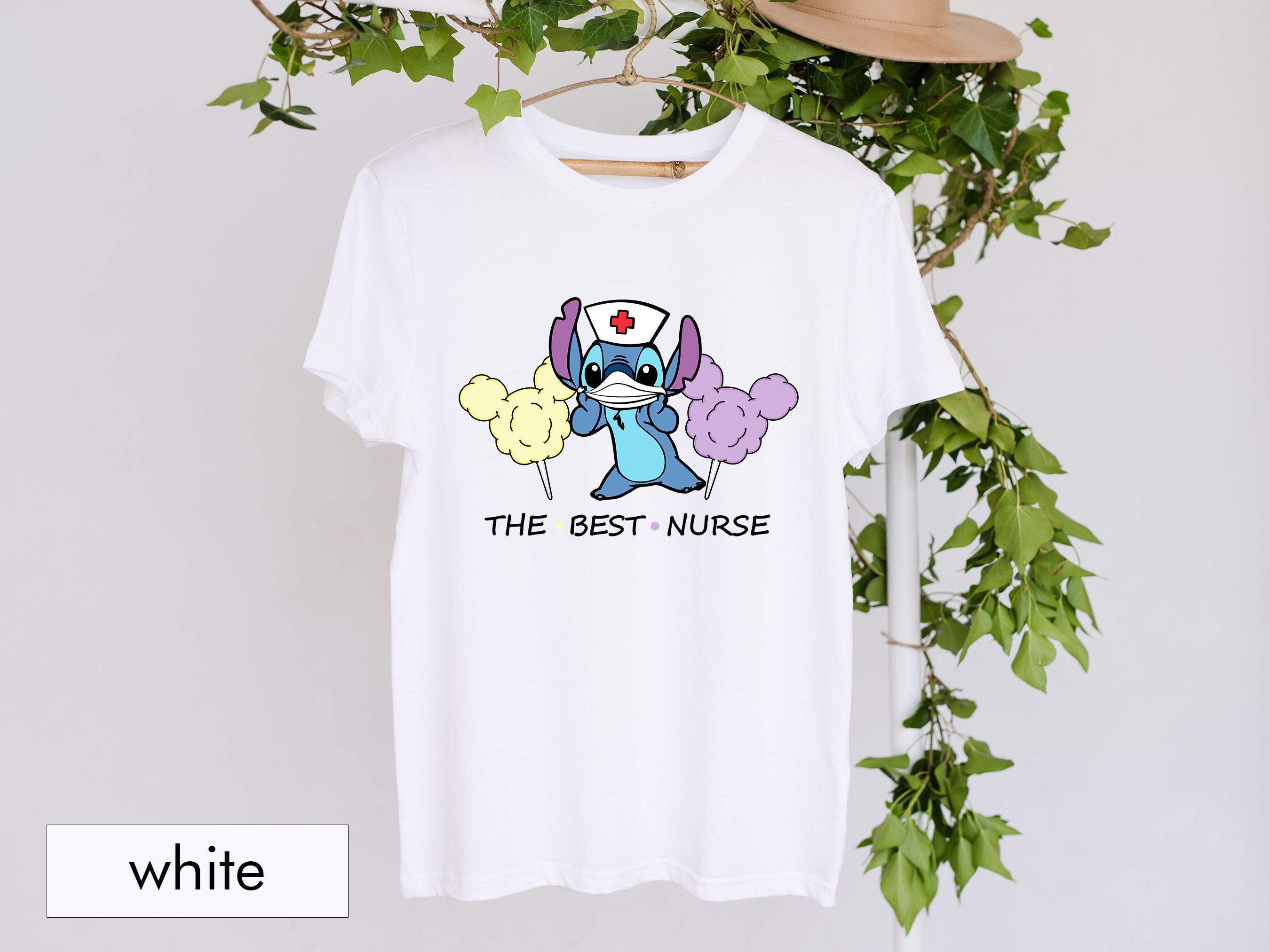 Disney Nurse Shirt Stitch Nurse Shirts Cute Nurse Shirt Etsy
