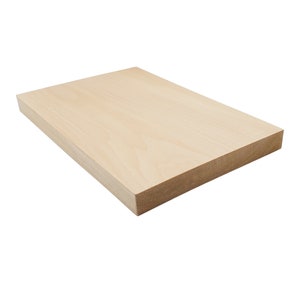 EdpaS carving board made of lime wood (30 x 20 x 2.5 cm) for carving and turning, ideal for notch, flat and relief carving