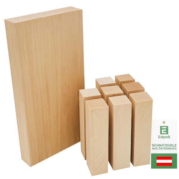 Kit Sculpture Sur Bois BeaverCraft – Copeaux De Tilleul & Relief Vierge Pour Débutants