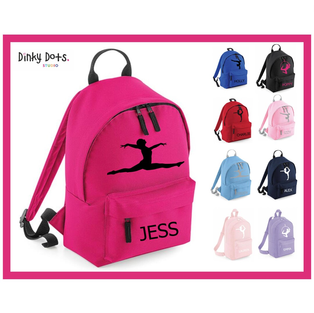 Personalised Gymnastic Backpack Etsy UK