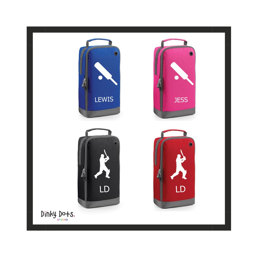 Personalised Cricket Boot Bag Etsy