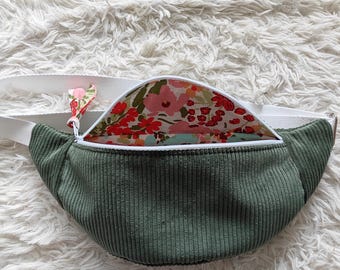 kaki corduroy heuptasje