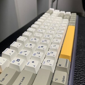 Photoshop Shortcuts 132 Keyboard Keycaps Cherry Profile Retro Windows 2000 Style for MX Switch Mechanical Keyboard Mac