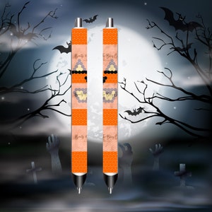 Jack o lantern SS10 or 3MM pen pattern | Halloween pumpkin Pen Pattern SS 10 or 3 MM