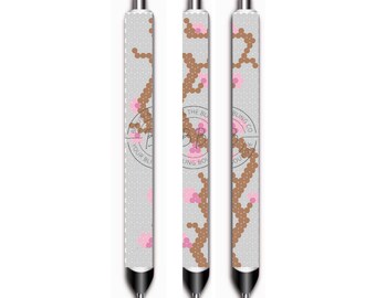Kirschblütenbaum SS10 oder 3 MM Stiftmuster | Sakura Flower Pen Muster SS 10 oder 3 MM